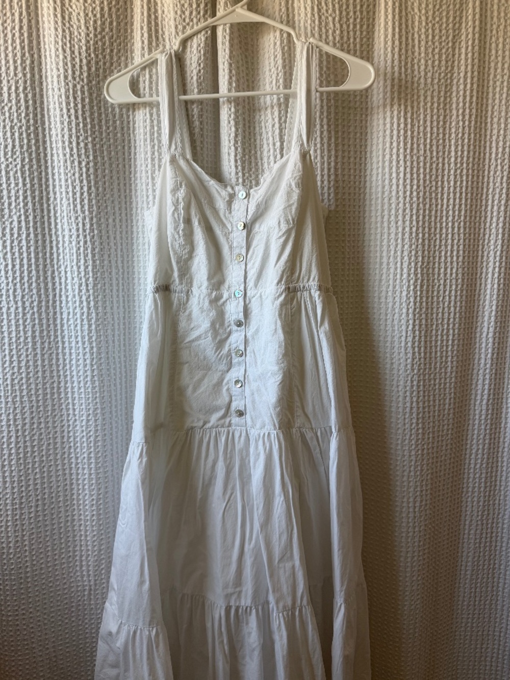 Madewell maxi dress with buttons